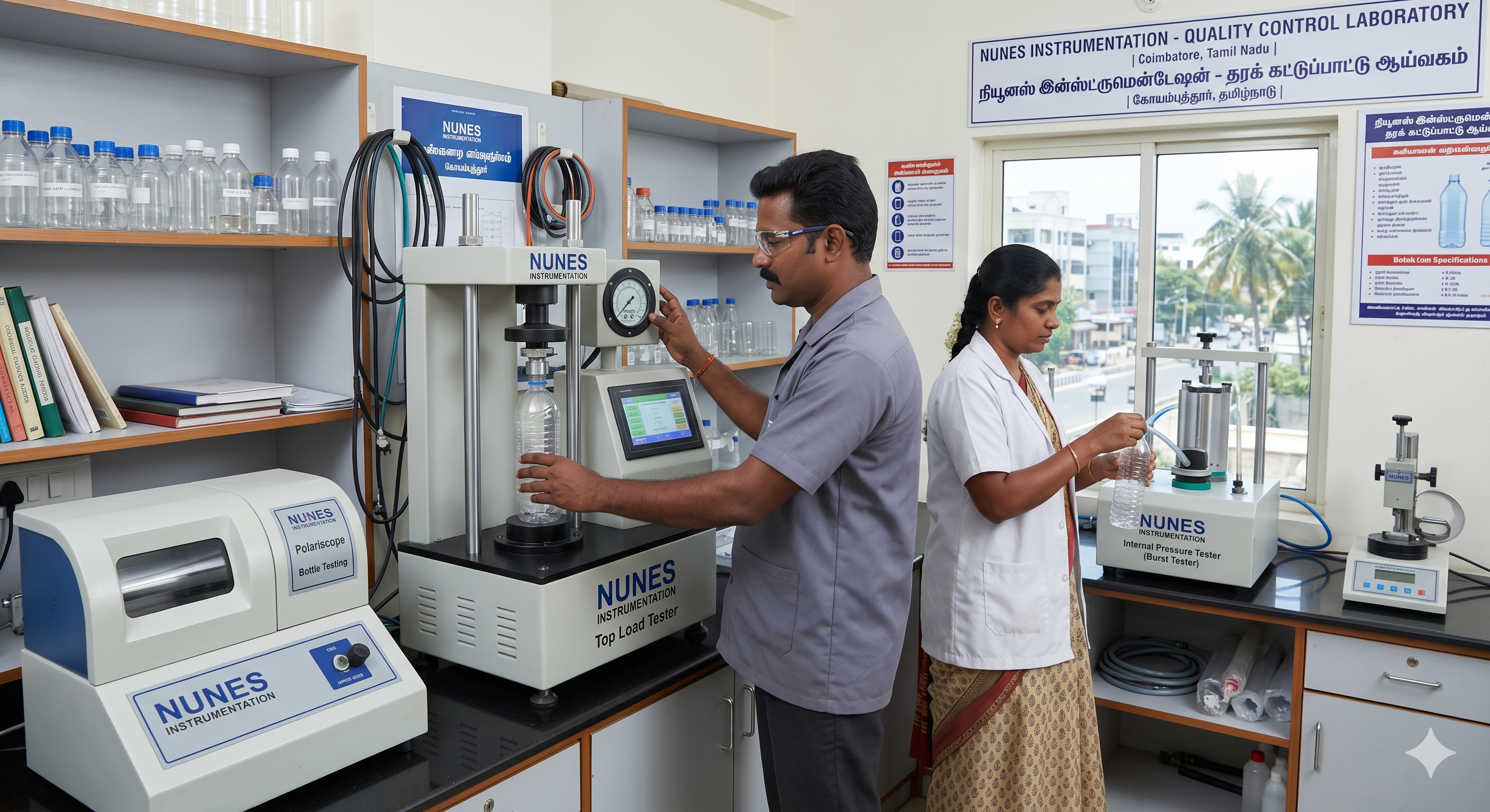 PET Bottle Testing Instruments
